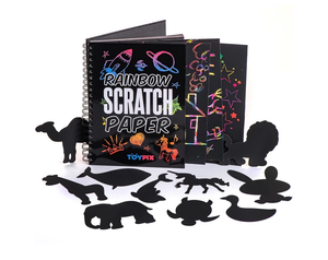 Scratch art book for kids